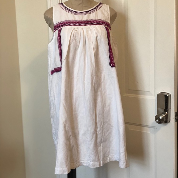 LOFT Embroidered swing dress ! - Picture 4 of 6